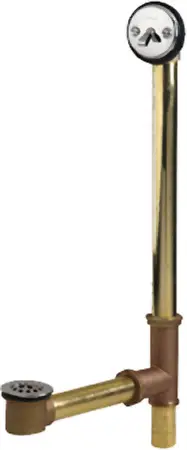 Gerber Faucet #41-813 Chrome Trip Lever Brass Drain