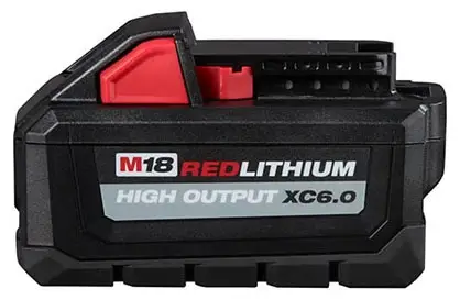 Milwaukee #48-11-1865 M18 REDLITHIUM HIGH OUTPUT XC6.0 Battery Pack