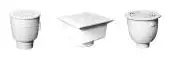 Zurn #P1910-SEMI-DOME ABS Loose Set Anti-Splash Dome Strainer for Z1910