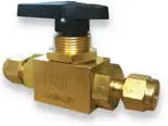 1/4" - Brass Tube OD Ball Valve High Performance