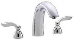 Hansgrohe #06630000 Chrome Solaris Trim, 3-Hole Roman Tub Set