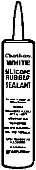 Chatham #RTV-106 10.3 Oz Silicone High Temp Caulk