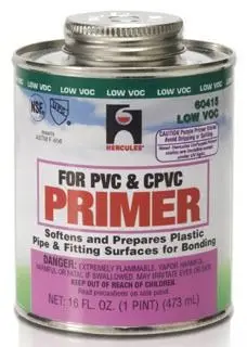 Hercules #60415 1 Pt Purple PVC & CPVC Purple Primer (Purple Label)