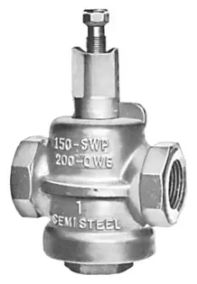 Homestead #601 1/2" Full Port Semi-Steel 125# Plug Valve - FNPT