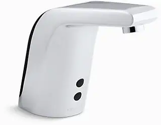 Kohler #K-7514-CP Chrome Single Hole Battery Powered Electronic Lavatory Faucet