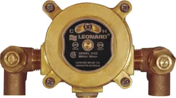 Leonard #210-F Thermostatic Mixing Valve (Sweat)