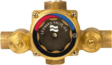 Leonard #TM-15-E-RF Thermostatic Mixing Valve (Sweat)