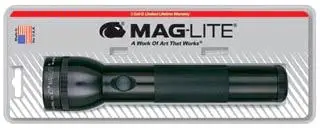 Maglight #S2D016 Black D-Cell Maglite Flashlight