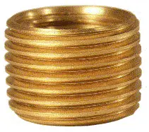 3/4" x 1/2" - Brass Tube Brady Markers 41511 Roll Form Pipe Marker NATURAL GAS