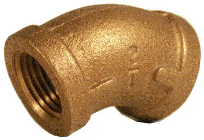 1/4" - Stainless Steel Tube 45-Elbow
