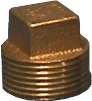 2" - Brass Cored Plug