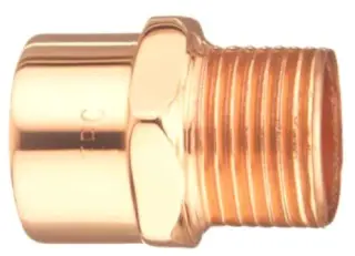 1-1/2" x 1-1/4" - Copper CXM Male Adapter