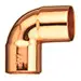 1-1/4" x 1/2" - Copper CXC 90-Elbow