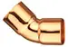 1/8" - Copper CXC 45-Elbow