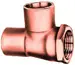 1" x 1/2" x 1" - Copper CXFXC Copper Female Copper Tee