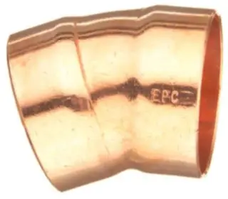 1-1/2" - Copper DWV CXC 22-1/2-Elbow