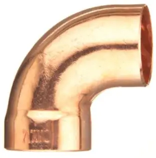 1-1/4" - Copper DWV CXFTG Street 90-Elbow