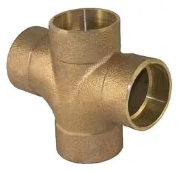 1-1/2" - Copper DWV CXC Double TY
