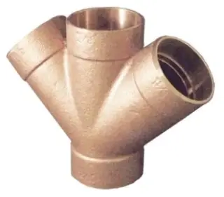 1-1/2" - Copper DWV CXC Double Wye