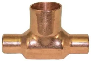 3/4" x 1" - Copper Washed CXCXC Bullhead Tee