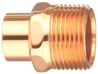 1" - Copper Washed CXM Male Fitting Adapter