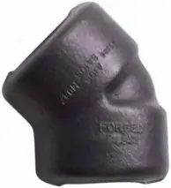 1-1/4" - Forged Steel 2000# Threaded 45-Elbow