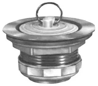 #1370-BN Chrome Tray Plug