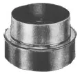 6" x 7" Galvanized Smoke 26GA Increaser