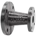 3" x 2" - Cast Iron Flanged Concentric Reducer