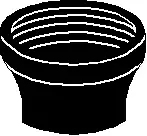 1-1/4" x 1/2" - Cast Iron Concentric Reducing Coupling