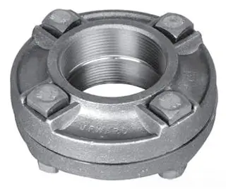 3" - Black Cast Iron Flanged Union