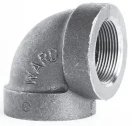 1-1/2" - Cast Iron 90-Elbow Extra Heavy