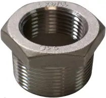 1" x 3/8" - 304 Stainless Steel Bushing