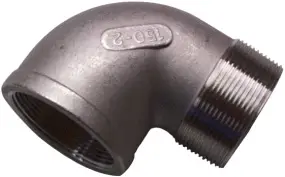 1-1/4" - 316 Stainless Steel Street 90-Elbow