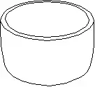 3/4" - Carbon Steel Weld Cap Standard