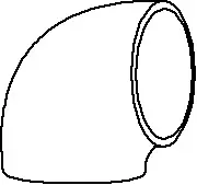 5" - Carbon Steel Weld Short Radius 90-Elbow Extra Heavy
