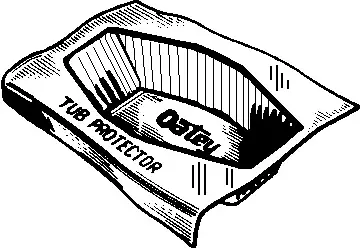 #34068 16" Bathtub Protector