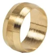 1/2" - Brass OD Compression Ring