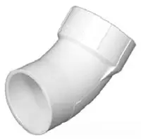 4" - PVC DWV Street 45-Elbow