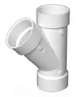 1-1/2" - PVC DWV Wye