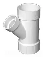 3" x 1-1/2" - PVC DWV Wye