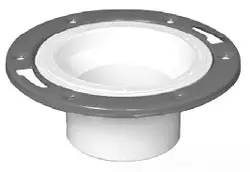 4" x 3" - PVC DWV Spigot Adjustable Closet Flange