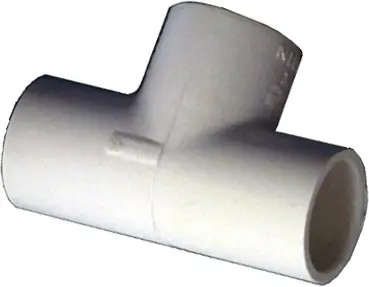 1-1/4" x 1" - PVC Schedule 40 SXS Tee