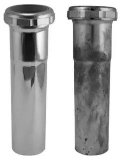 #7906RBBN 1-1/2" x 12" Unfinished Slip Joint Extension Piece