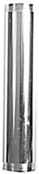 #803A-1 1-1/2" x 1-1/4" x 8" Chrome Scratch Threaded Tailpiece
