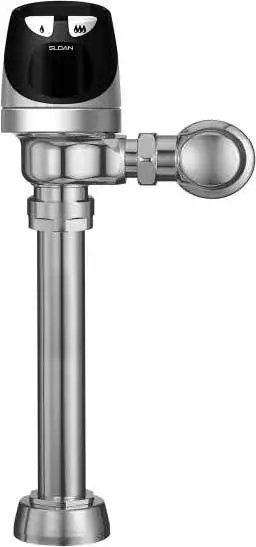 Sloan Valves #8111-1.6/11 Chrome Solar Powered Sensor Operated Flushometer