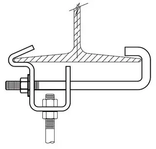 3/8" - Black C-Clamp