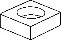 1/2" - Fish Plate
