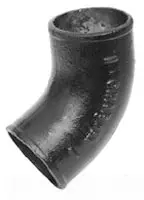 3" - Cast Iron No-Hub 1/6 Bend