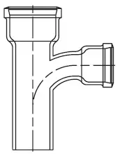 5" - Cast Iron Service Weight TY